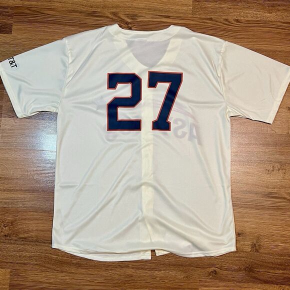 Houston Astros Jose Altuve #27 1965 SGA Jersey Men's Size XL Game day Giveaway - Picture 4 of 8